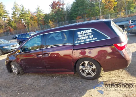 2012 Honda Odyssey Touring/Touring Elite from USA, damaged, VIN 5FNRL5H9XCB067841